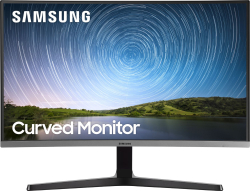 Монитор Samsung Curved LC32R500FH, 31.5" FHD, 75 Hz, 300 cd/m2, VGA, 1x HDMI, 4 ms, Сив