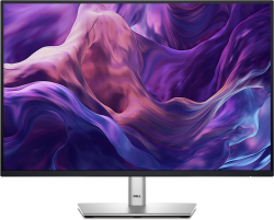 Монитор Dell P2425E, 24" 1920x1200, IPS, 100Hz, 300 cd/m2, DP, HDMI, USB-C, Черен
