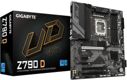 Дънна платка GIGABYTE Z790 D, LGA1700, ATX, 4х DDR5, HDMI, 2500 Mb/s, 7.1 CH HD Audio