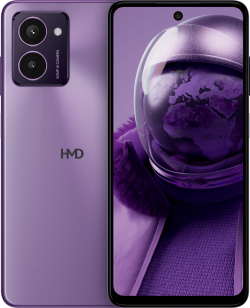 Смартфон HMD Pulse Pro, 6.65" 1612x720 8GB, 256GB, 50MP, Type-C, 5000 mAh, IP52, DS, Лилав