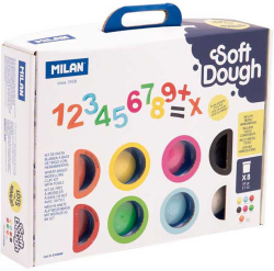 Продукт Milan Тесто за моделиране Soft Dough - Комплект Цифри