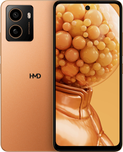 Смартфон HMD Pulse+, 6.65" 1612x720, 4GB, 128GB, 50 MP, ВТ 5.0, NFC, 5000 mAh, Oранжев