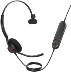 Jabra Engage 40 стерео слушалки, UC, USB-A, черни