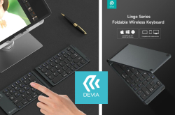 Сгъваема безжична клавиатура DEVIA WIRELESS KEYBOARD LINGO