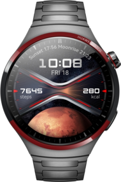 Смарт часовник Huawei Watch 4 Pro Space Edition, 1.5" 466x466, 49mm, GPS, WLAN, SPO2, Черер