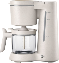 Philips HD5120/00, Кафе машина с капков филтър, 1,2 Л, 1000W, 0.8m кабел, Бял