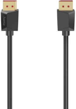 Кабел/адаптер HAMA Кабел DisplayPort, DP 2.1, Ultra-HD 8K, 40 Gbit-s, 2.00 м