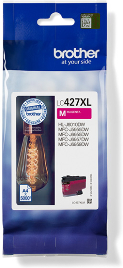 Касета с мастило BROTHER MFC-J5955DW/J6955DW/J6957DW - Magenta - P№ LC427XLM