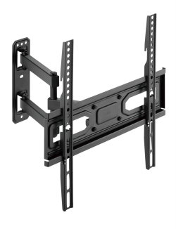 SBOX PLB-3644-2: Стойка за LCD (стенна), 32“ – 55“, 35 kg, VESA 100x100, 400x400, черна