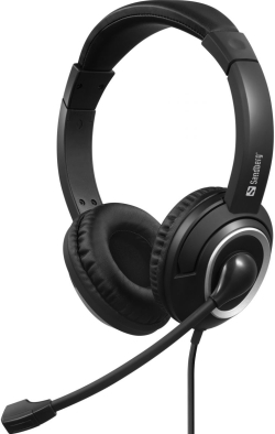 Слушалки Sandberg SNB-126-47 :: Слушалки с микрофон, USB-C, Chat Headset 