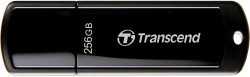 USB флаш памет Transcend JetFlash 700, 256GB, USB 3.1, Черен