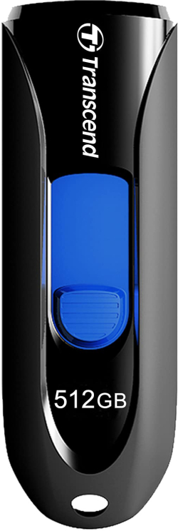 Transcend JetFlash 790, 512GB, USB Type-A, USB 3.1 Gen 1, Черен