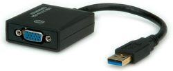 Кабел/адаптер USB3.0 to VGA Adapter, Value 12.99.1037