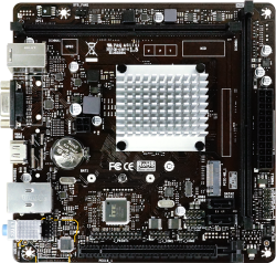 Дънна платка Biostar J4125NHU, Intel Quad-Core Processor J4125, mATX, 2x DIMM DD4