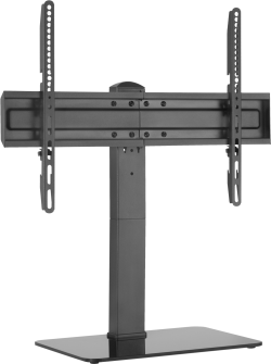 SBOX FS-305-2: Стойка за телевизор за маса-плот, TV-LCD: 37"-70" до 40кг. , черна