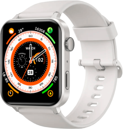 Смарт часовник Blackview R30 Pro Fitness Smartwatch, 1.83-inch HD, 220mAh Battery, 24-hour, Бял