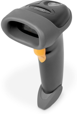 Продукт DIGITUS DA-81002: Barcode Hand Scanner, баркод четец, QR-Code, 2м USB-RJ45 кабел