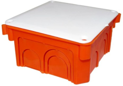 Продукт Разклонителна кутия зидария 80x80 x45mm - Courbi Ultra CR08-21003-080