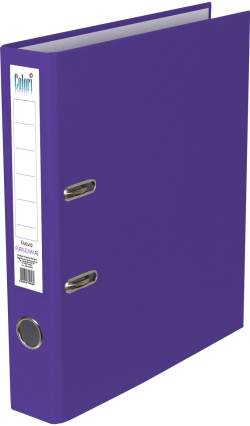 Канцеларски продукт Office 1 Класьор, 5 cm, PP, без метален кант, лилав