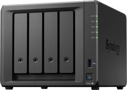 Мрежов сторидж (NAS/SAN) Synology DiskStation DS923+, Tower, 4-гнезда 3.5'' SATA HDD/SSD, 2 x M.2 2280 NVMe