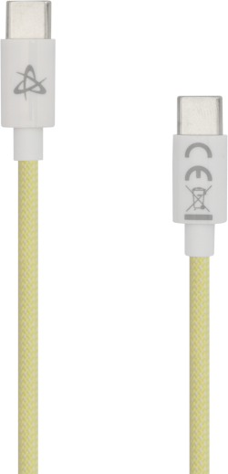 SBOX TYPEC-1-Y,Кабел USB TYPE C M, USB TYPE C M, 60W, 1м, Жълт