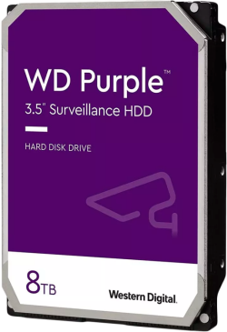 Хард диск / SSD Western Digital Purple, 3.5'', 8TB, SATA-600, 5640RPM, 256MB cache