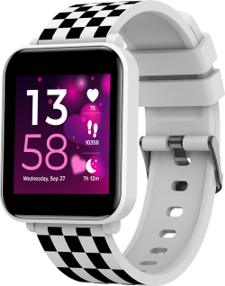 Смарт часовник CANYON kids watch Joyce KW-43 DUAL BT Music Бал/Черен