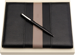 Cerruti 1881 Комплект химикалка и папка Brick, A5, черни