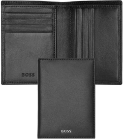 Продукт Hugo Boss Калъф за карти Classic Smooth, с 8 отделения, черен