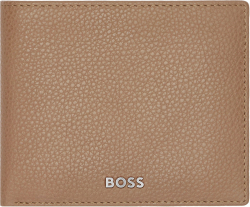 Продукт Hugo Boss Портфейл Classic Grained, с капак, карамел