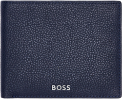 Продукт Hugo Boss Портфейл Classic Grained, тъмносин