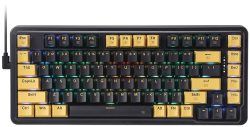 Клавиатура Механична гейминг клавиатура Redragon Elf PBT - черна