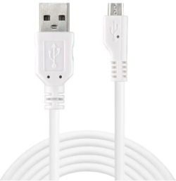 MicroUSB кабел за синхронизация и зареждане | 3 м