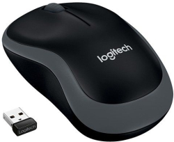 Мишка МИШКА LOGITECH M185 - Wireless - Grey - PN 910-002235