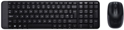 Клавиатура LOGITECH MK220 US Wireless - Black /без Кирилица/