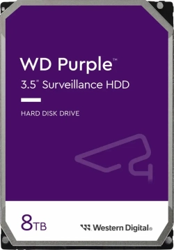 Хард диск / SSD Хард диск WD Purple, 8TB, 5640rpm, 256MB, SATA 3