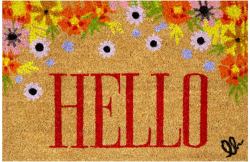 Olivo Изтривалка Cocco Joy, кокосова, 40 х 60 cm, Асорти