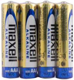Алкална батерия MAXELL LR03 -4 бр. в опаковка- shrink 1,5V