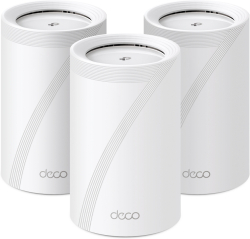 Безжични WiFi Mesh системa Безжична Wi-fi 7 Mesh система TP-Link Deco BE65(3-pack) BE9300