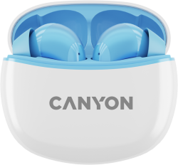 Слушалки CANYON headset TWS-5 Blue