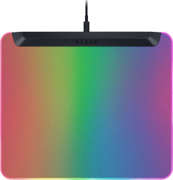 Подложка за мишка Razer Firefly V2 Pro, напълно осветена RGB геймърска подложка за мишка