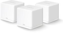 Безжични WiFi Mesh системa Безжична Wi-Fi Mesh система Mercusys Halo H30G(3-pack) AC1300