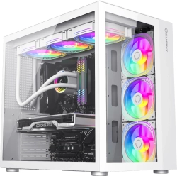 Gamemax кутия Case ATX - Infinity White