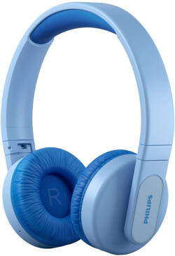 Слушалки PHILIPS Kids Bluetooth headphones maximum volume limited to 85 dB blue