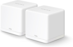 Безжични WiFi Mesh системa Безжична Wi-Fi Mesh система Mercusys Halo H30G(2-pack) AC1300