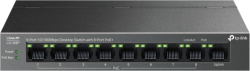 Комутатор/Суич TP-Link LS109P 9-Port 10/100 Mbps Desktop Switch with 8-Port PoE+, 8× 10/100 Mbps