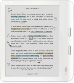 Картов четец Kobo Libra Colour e-Book Reader, E Ink Kaleido touchscreen 7 inch