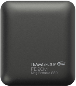 Хард диск / SSD Team Group PD20M Mag Portable SSD 1TB, Titanium Gray