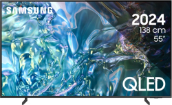 Телевизор Samsung 55" 55Q60D AI 4K QLED, SMART, Wireless, Network, PIP, Bluetooth 5.2