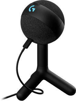 Микрофон LOGITECH G Yeti Orb RGB Gaming Microphone - LIGHTSYNC - BLACK - USB